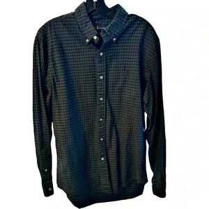 Ralph Lauren Men’s  Button Down Shirt Black watch Plaid Size Large